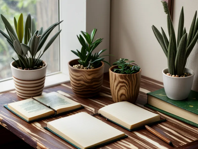 Primer plano de una base de datos de Notion con fichas de plantas medicinales para la salud masculina y el bienestar natural.